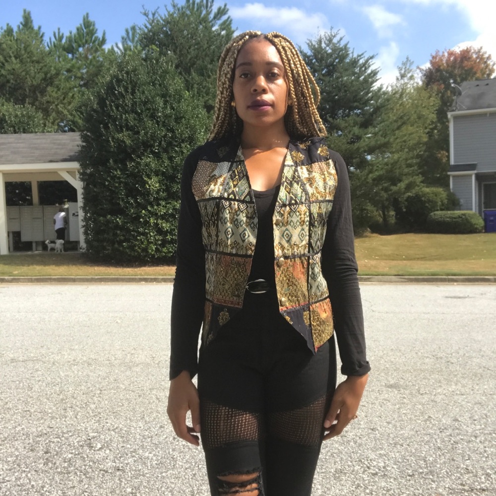 Vintage Patchwork Vest